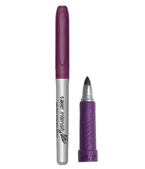 Bic Fine Point Permanent Marker Kalem Mor