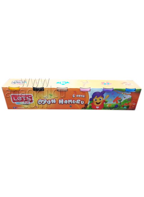 Lets 6 Lı Oyun Hamuru 690 Gr (6x115 Gr)